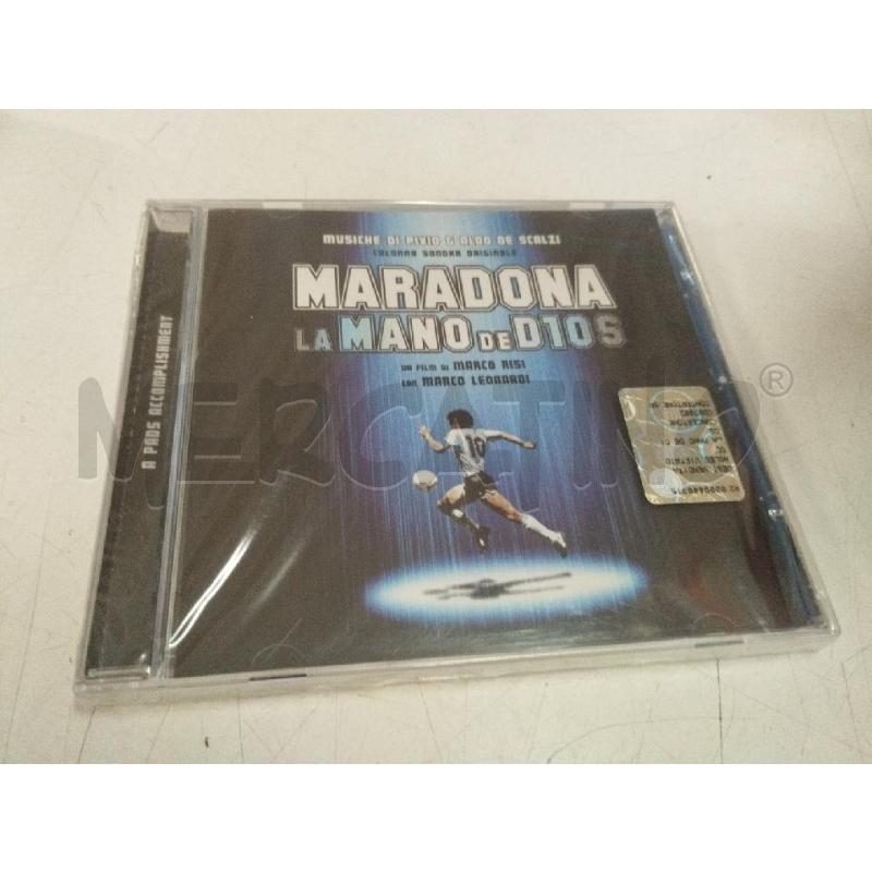 CD COLONNA SONORA MARADONA LA MANO DE DIOS | Mercatino dell'Usato Roma zona marconi 1