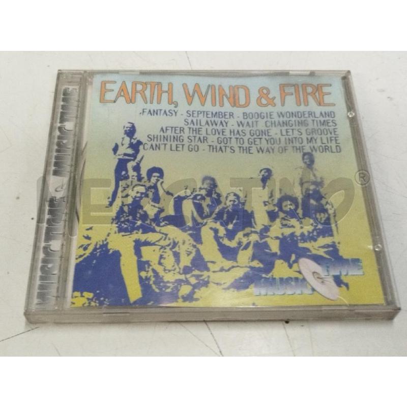 CD EARTH WIND E FIRE EDIZ.MUSIC TIME COLUMBIA | Mercatino dell'Usato Roma zona marconi 1