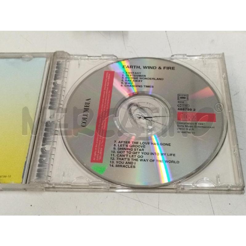 CD EARTH WIND E FIRE EDIZ.MUSIC TIME COLUMBIA | Mercatino dell'Usato Roma zona marconi 3