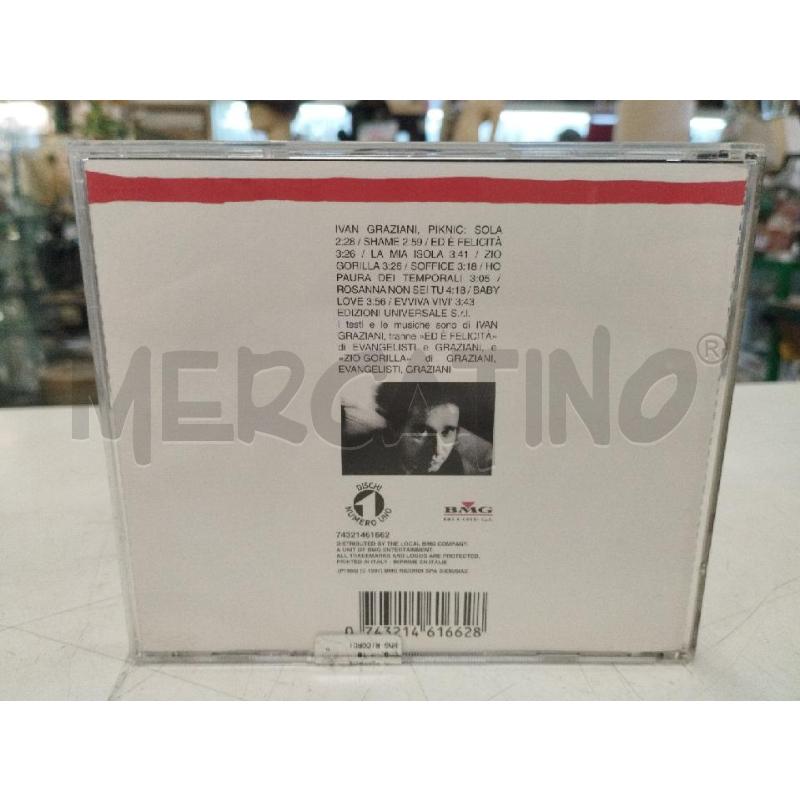 CD IVAN GRAZIANI PIKNIC | Mercatino dell'Usato Roma zona marconi 2