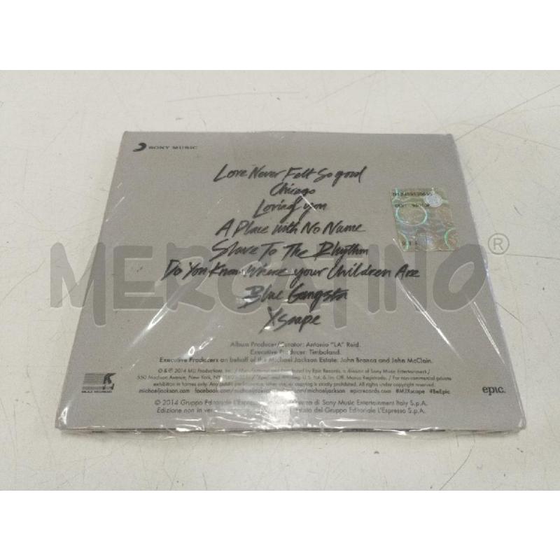 CD M.JACSON XSCAPE | Mercatino dell'Usato Roma zona marconi 2