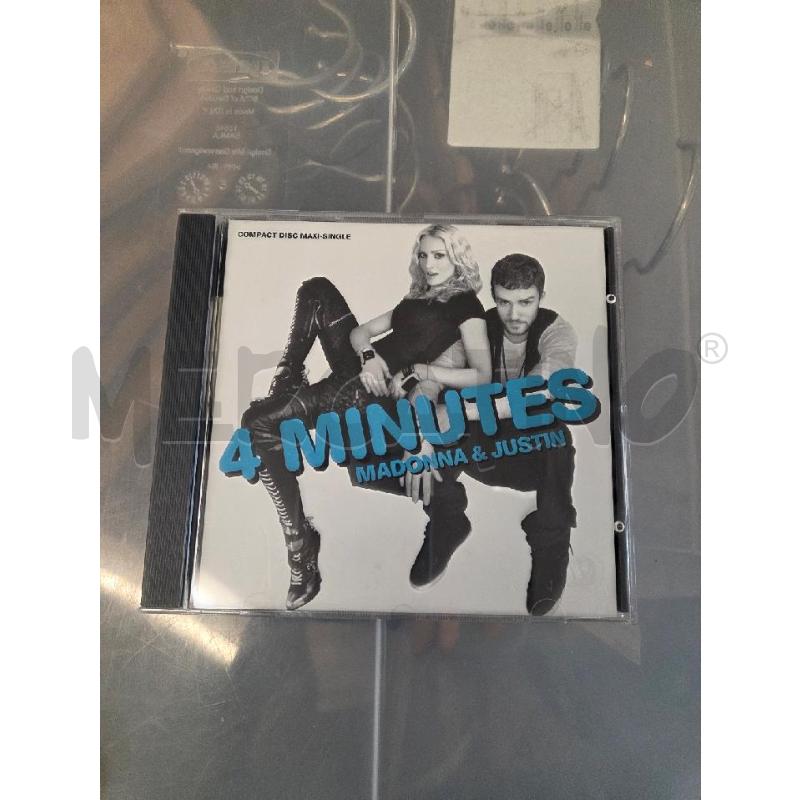 CD MADONNA 4 MINUTES MADONNA & JUSTIN | Mercatino dell'Usato Roma zona marconi 1