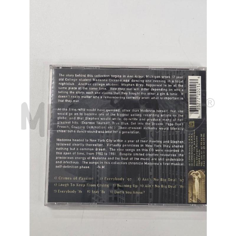 CD MADONNA IM THE BEGINNING | Mercatino dell'Usato Roma zona marconi 2
