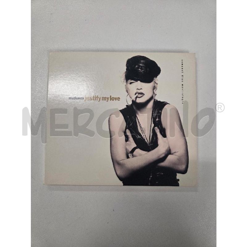 CD MADONNA JUSTIFY MY LOVE | Mercatino dell'Usato Roma zona marconi 1