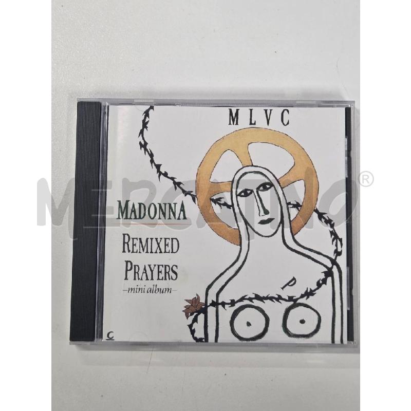 CD MADONNA REMIXED PRAYER  | Mercatino dell'Usato Roma zona marconi 1