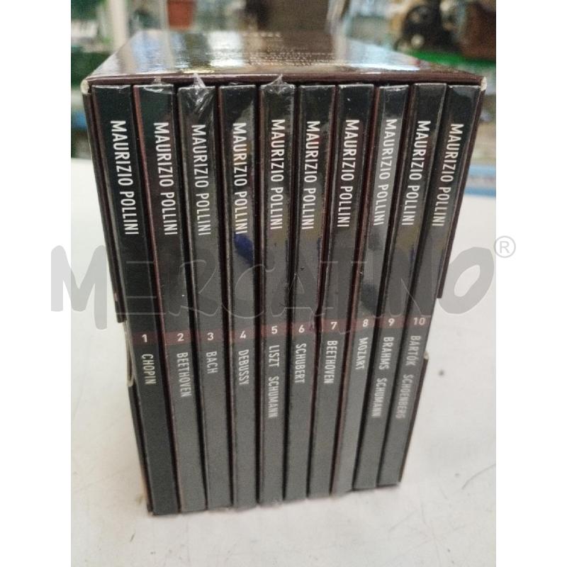 CD MAURIZIO POLLINI 10 DISCHI  | Mercatino dell'Usato Roma zona marconi 2