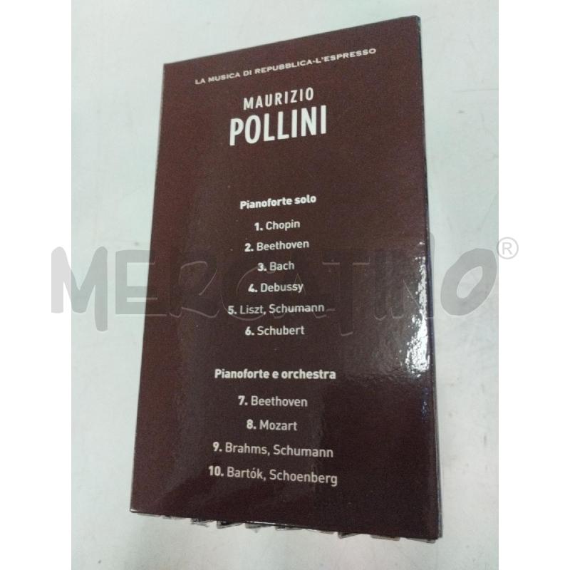 CD MAURIZIO POLLINI 10 DISCHI  | Mercatino dell'Usato Roma zona marconi 3