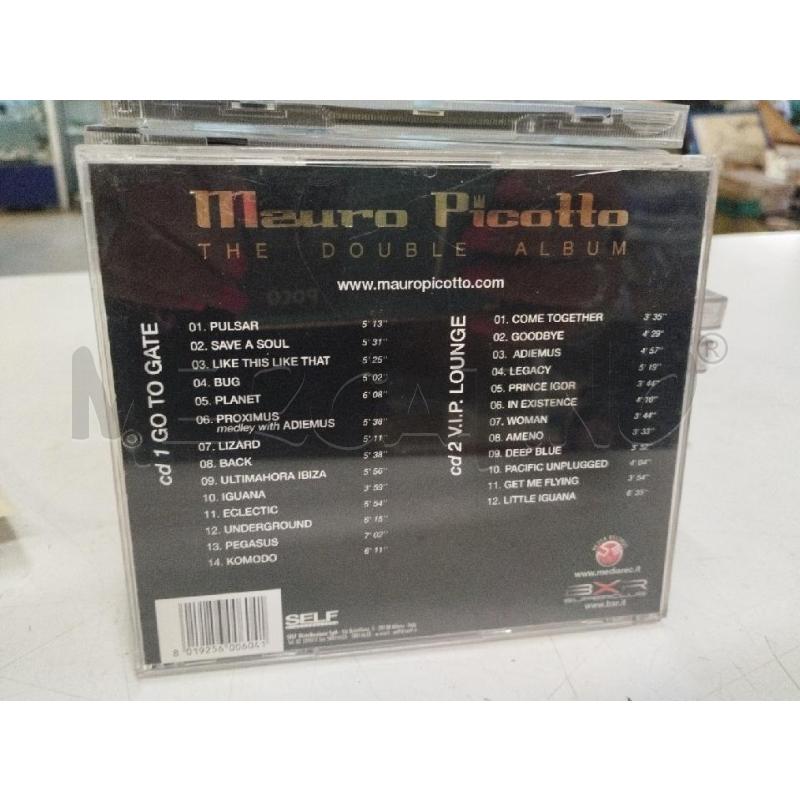 CD MAURO PICOTTO THE DOUBLE ALBUM | Mercatino dell'Usato Roma zona marconi 2