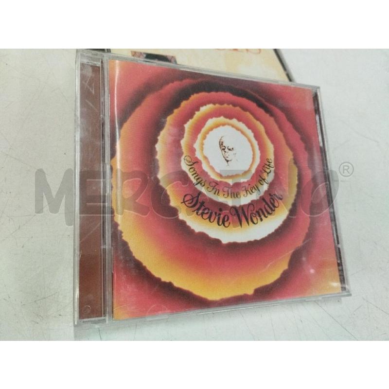 CD STEWIE WONDER SONGS IN THE KEY OF LIFE | Mercatino dell'Usato Roma zona marconi 1