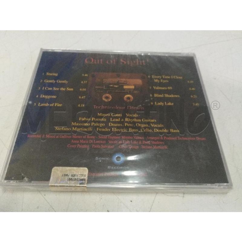 CD TECHNICOLOUR DREAM OUT OF SIGHT | Mercatino dell'Usato Roma zona marconi 2