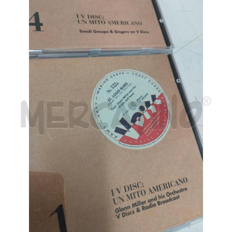 CD VDISC FINMECCANICA 6 DISCHI UN MITO AMERICANO MAZZOLETTI | Mercatino dell'Usato Roma zona marconi 2
