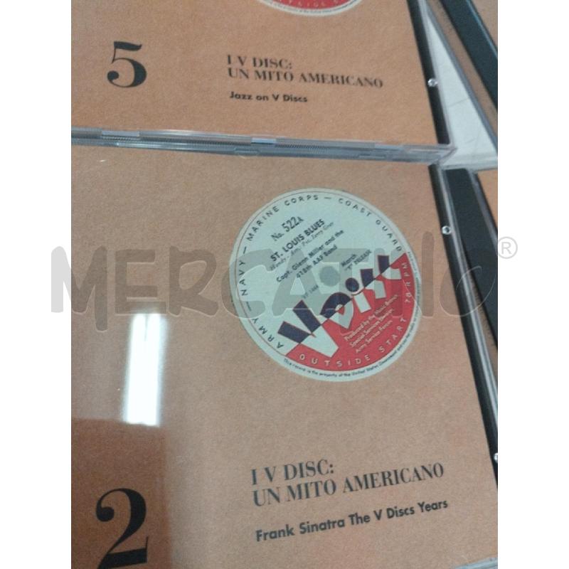 CD VDISC FINMECCANICA 6 DISCHI UN MITO AMERICANO MAZZOLETTI | Mercatino dell'Usato Roma zona marconi 3