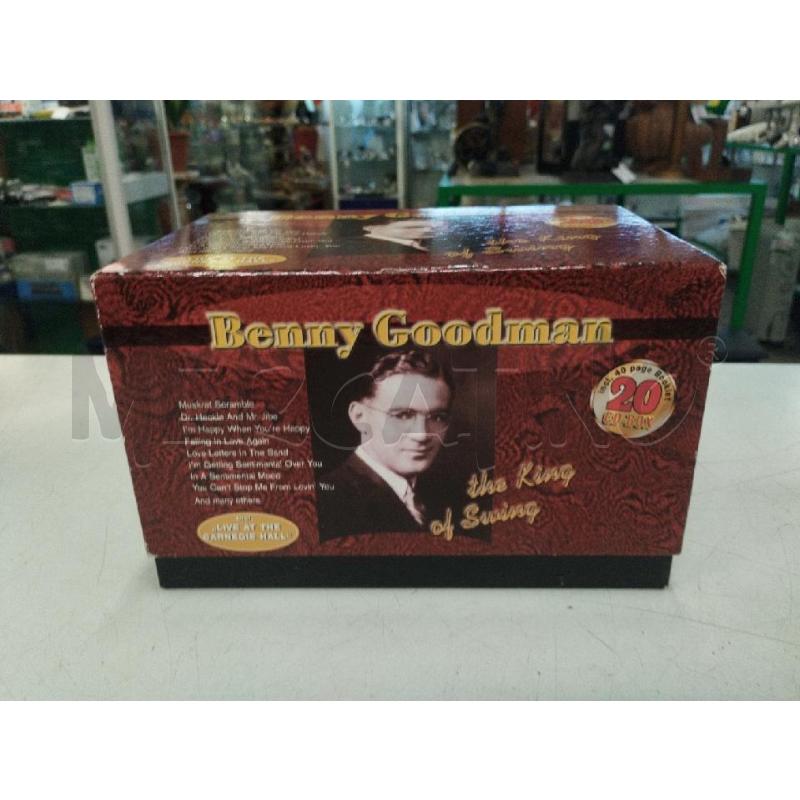 COFANETTO 20 CD BENNY GOODMAN THE KING OF SWING | Mercatino dell'Usato Roma zona marconi 1