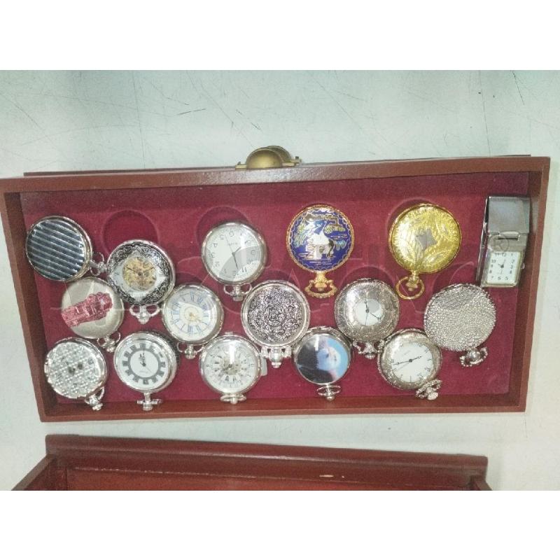 COLLEZ OROLOGI TASCA 50PZ +TECA CASSETTI | Mercatino dell'Usato Roma zona marconi 4
