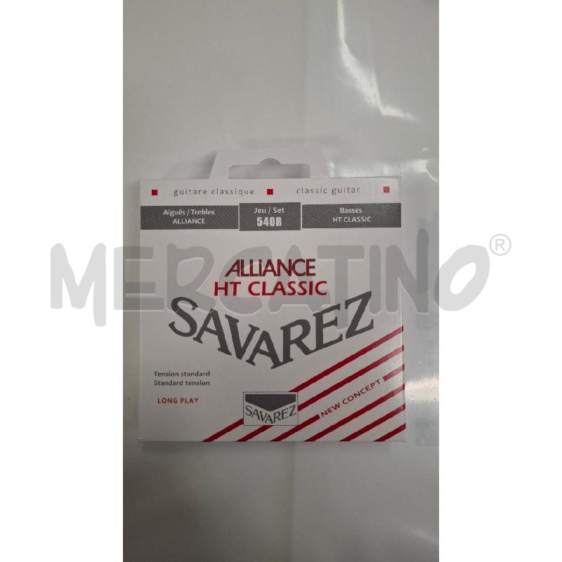 CORDE CHITARRA CLASSICA SAVAREZ  | Mercatino dell'Usato Roma zona marconi 1