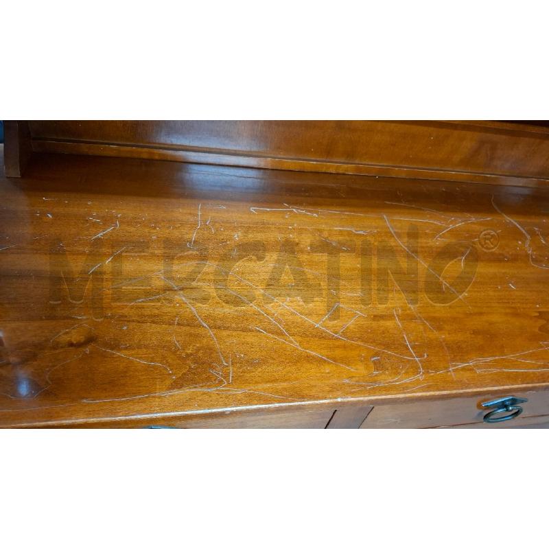 CREDENZINA 3SP 3A 3 CASS C/CILIEGIO  | Mercatino dell'Usato Roma zona marconi 3