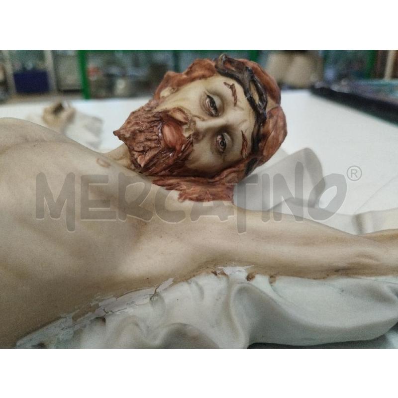 CROCIFISSO VECCHIO CAPODIMONTE MARIANI 199 | Mercatino dell'Usato Roma zona marconi 4