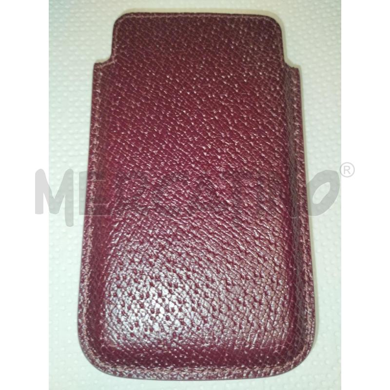 CUSTODIA MONTBLANC ROSSA IPHONE | Mercatino dell'Usato Roma zona marconi 2