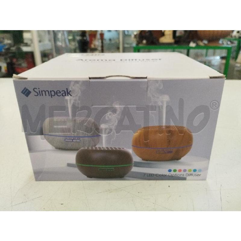 DIFFUSORE AROMA SIMPEAK CON TELEC | Mercatino dell'Usato Roma zona marconi 1
