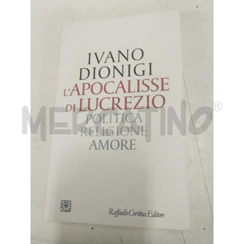 DIONIGI L'APOCALISSE DI LUCREZIO | Mercatino dell'Usato Roma zona marconi 1