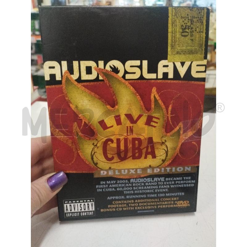 DVD AUDIOSLAVE LIVE IN CUBA | Mercatino dell'Usato Roma zona marconi 1