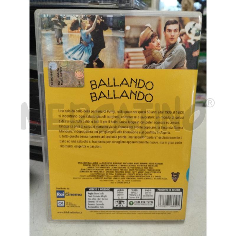 DVD BALLANDO BALLANDO | Mercatino dell'Usato Roma zona marconi 2