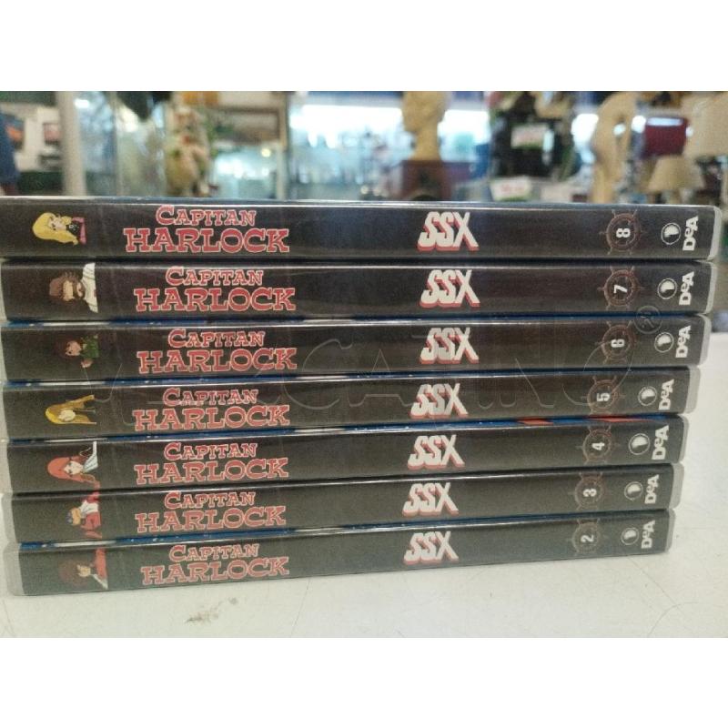 DVD CAPITAN HARLOCK SSX DAL 2 ALL 8 | Mercatino dell'Usato Roma zona marconi 2
