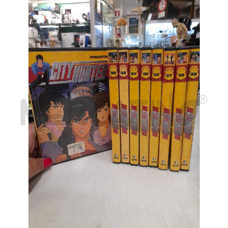DVD CITY HUNTER 9 DISCHI | Mercatino dell'Usato Roma zona marconi 1