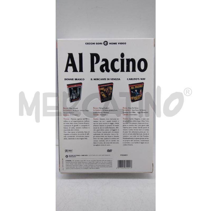DVD COFANETTO 3 DVD AL PACINO   | Mercatino dell'Usato Roma zona marconi 2