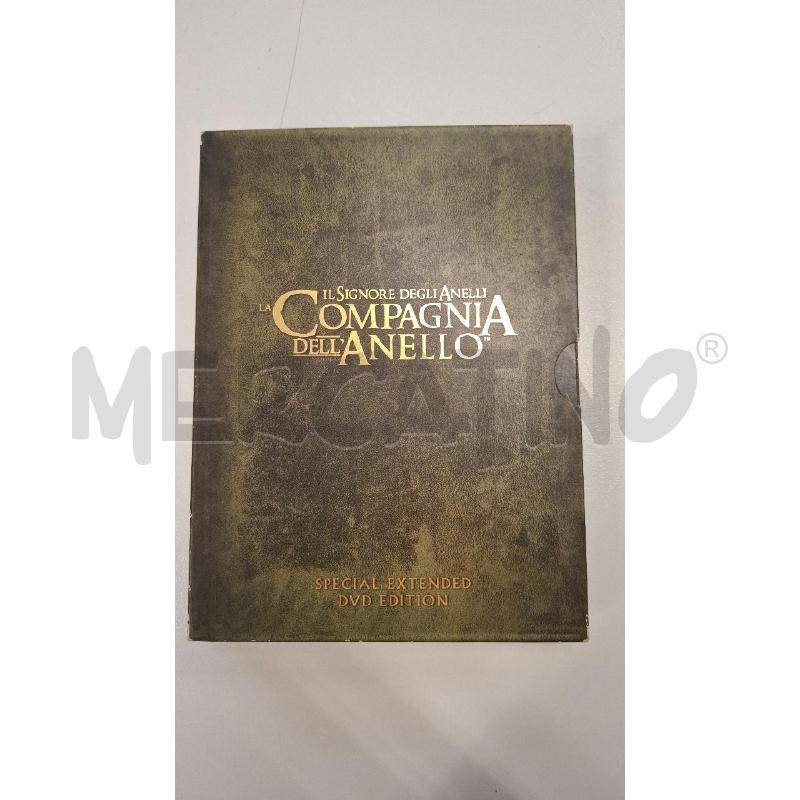 DVD COFANETTO 4 DISCHI-IL SIGNORE DEGLI ANELLI LA COMPAGNIA DELL'ANELLO SPECIAL EXTENDED EDITION | Mercatino dell'Usato Roma zona marconi 1