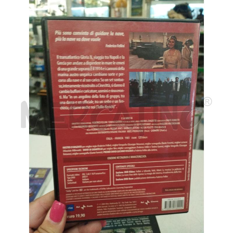 DVD E LA NAVE VA | Mercatino dell'Usato Roma zona marconi 2