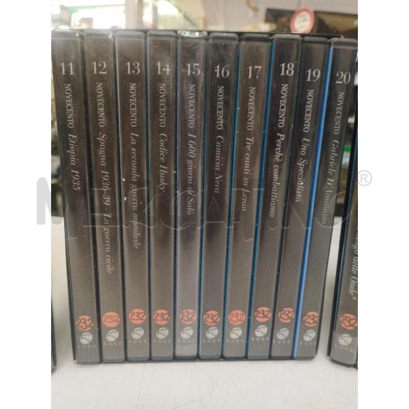 DVD ISTITITO LUCE NOVECENTO 30 DVD | Mercatino dell'Usato Roma zona marconi 3