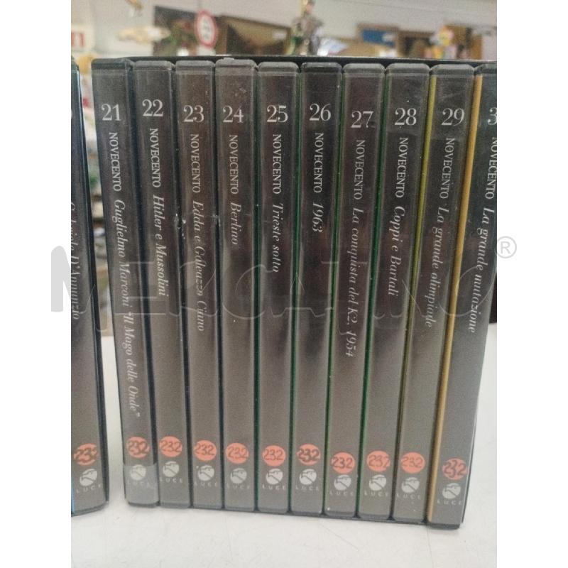 DVD ISTITITO LUCE NOVECENTO 30 DVD | Mercatino dell'Usato Roma zona marconi 4