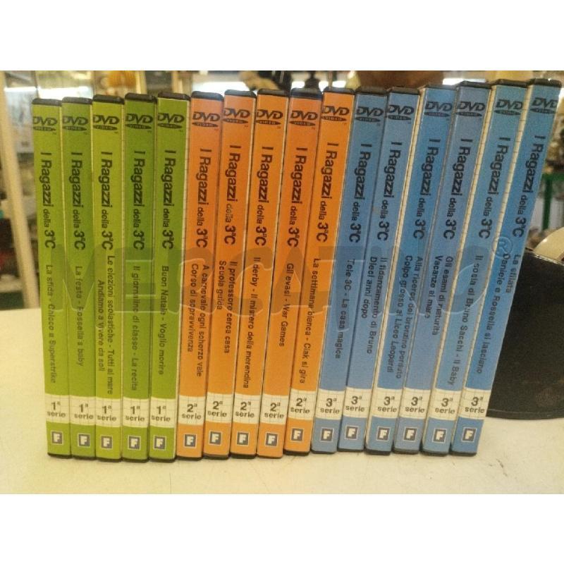 DVD I RAGAZZI DELLA TERZA C 16 DISCHI | Mercatino dell'Usato Roma zona marconi 1