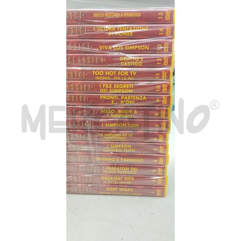 DVD I SIMPSON CLASSICI 15 DISCHI | Mercatino dell'Usato Roma zona marconi 2