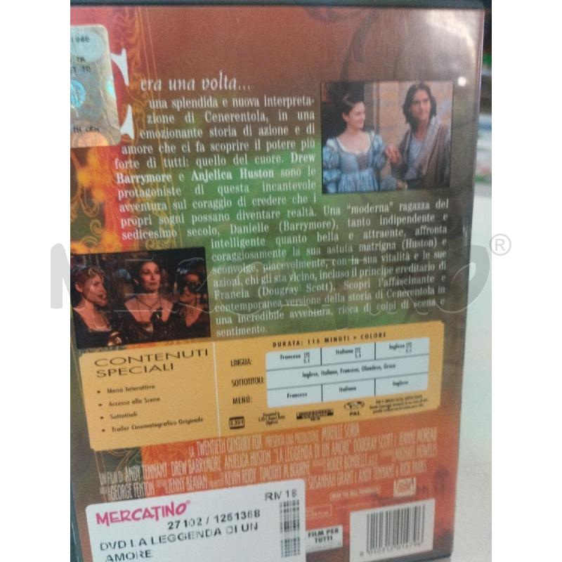 DVD LA LEGGENDA DI UN AMORE | Mercatino dell'Usato Roma zona marconi 2