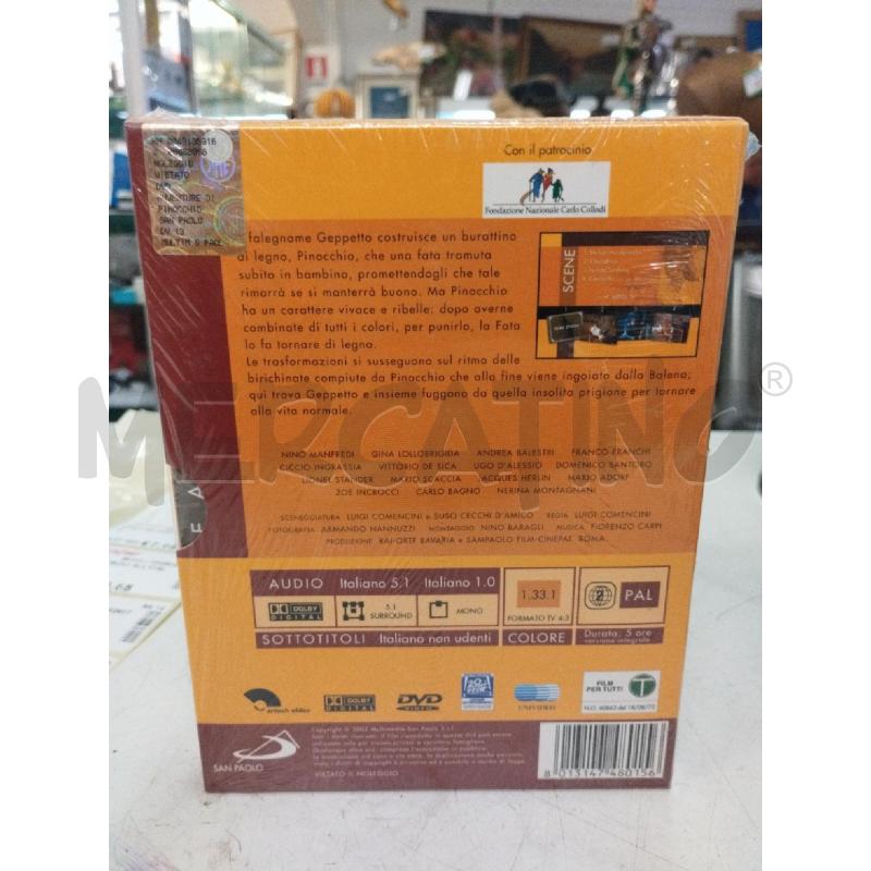 DVD LE AVVENTURE DI PINOCCHIO | Mercatino dell'Usato Roma zona marconi 2