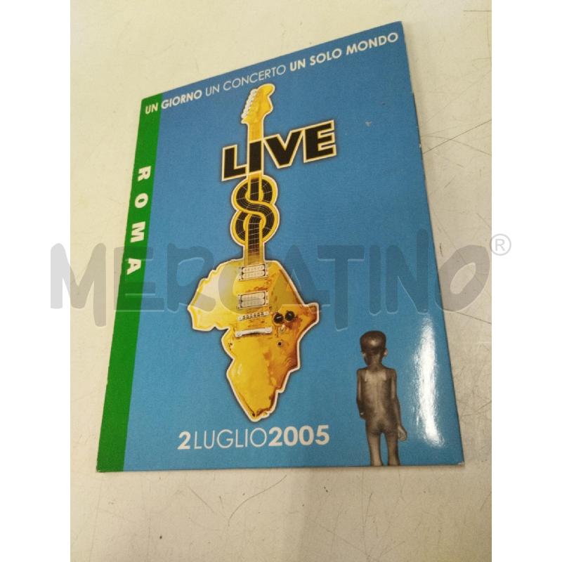 DVD LIVE 8 | Mercatino dell'Usato Roma zona marconi 1