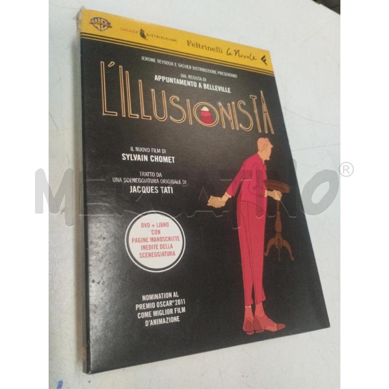 DVD L'ILLUSIONISTA+LIBRO | Mercatino dell'Usato Roma zona marconi 1