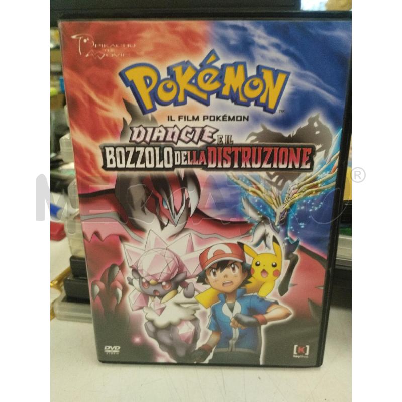 DVD POKEMON DIANCIE E IL BOZZOLO DELLA DISTRUZIONE | Mercatino dell'Usato Roma zona marconi 1