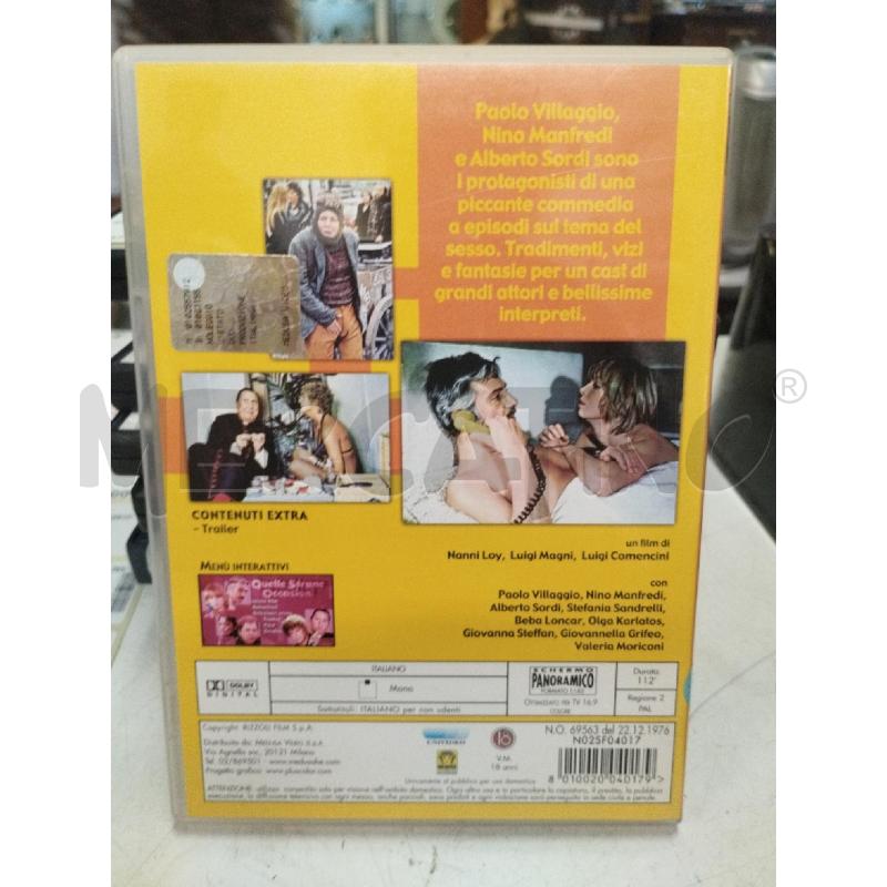 DVD QUELLE STRANE OCCASIONI | Mercatino dell'Usato Roma zona marconi 2