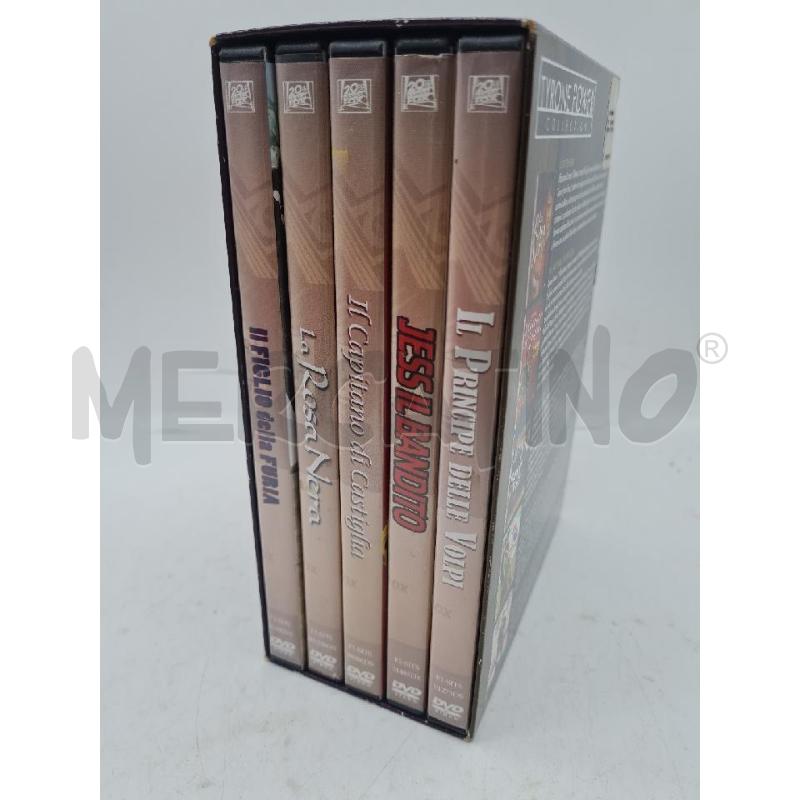DVD TYRONE POWER COLLECTION 5 DVD | Mercatino dell'Usato Roma zona marconi 2