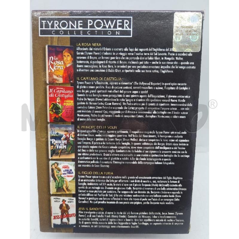 DVD TYRONE POWER COLLECTION 5 DVD | Mercatino dell'Usato Roma zona marconi 3