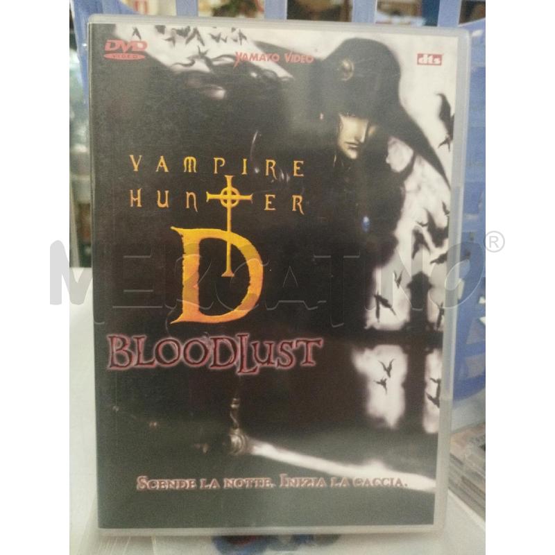 DVD VAMPIRE HUNTER BLLODLUST | Mercatino dell'Usato Roma zona marconi 1
