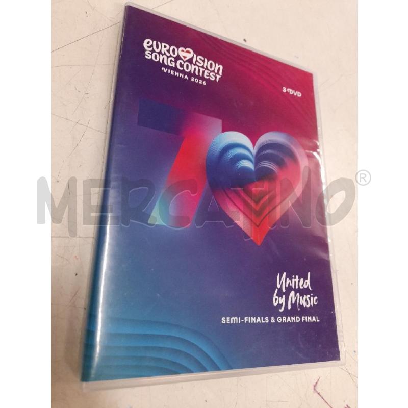 DVD VIENNA 2026 EUROVISION SONG CONTEST | Mercatino dell'Usato Roma zona marconi 1