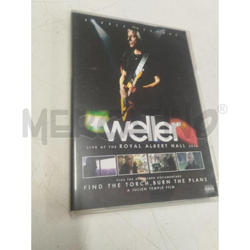 DVD WELLER LIVE AT THE ROYAL ALBERT HALL | Mercatino dell'Usato Roma zona marconi 1