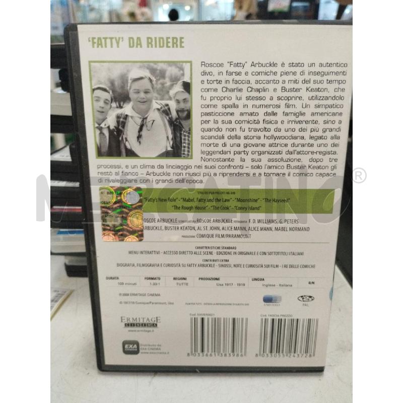 DVD 'FATTY' RIDERE  | Mercatino dell'Usato Roma zona marconi 2