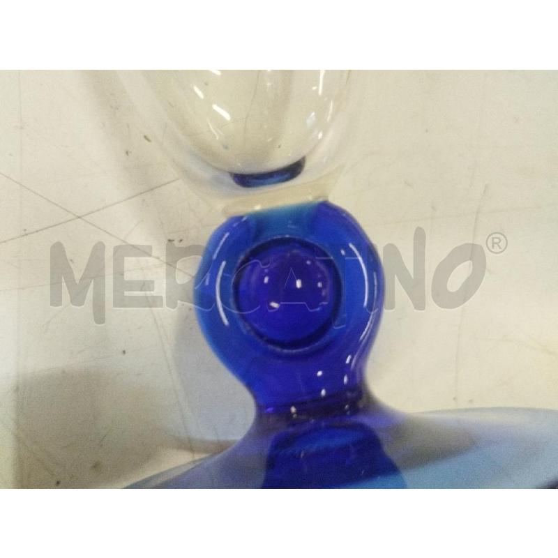 FLUTES PZ. 6 LUMINARC BASE BLU VINTAGE | Mercatino dell'Usato Roma zona marconi 3