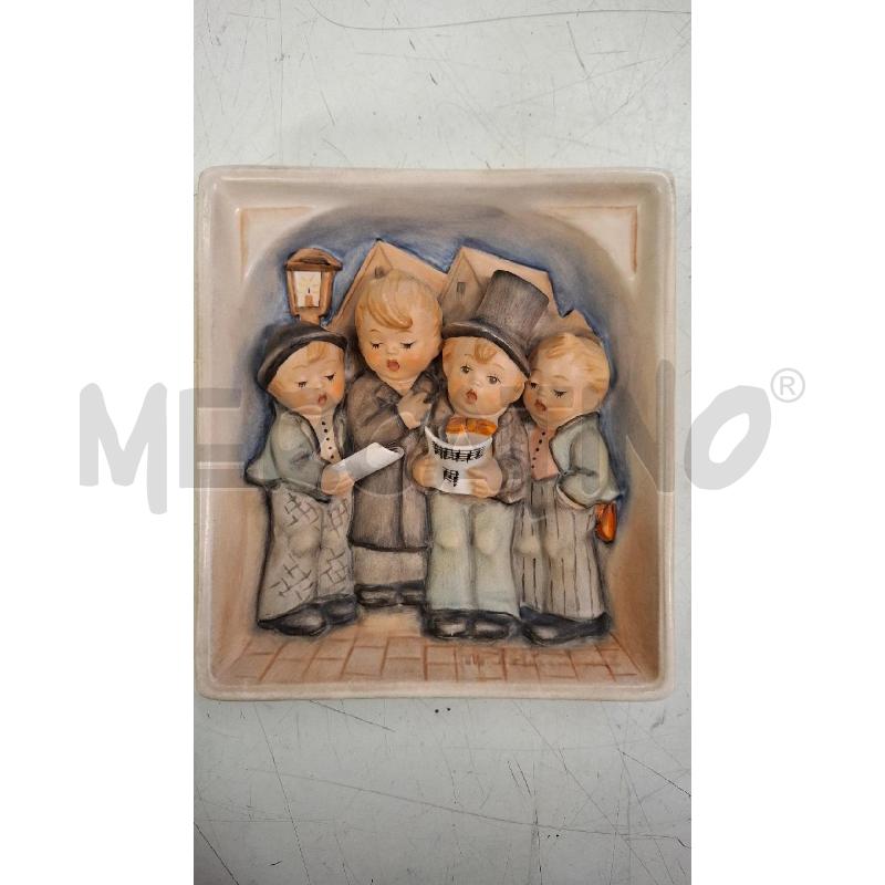 FORMELLA GOEBEL CERAMICA QUARTETTO CANORO | Mercatino dell'Usato Roma zona marconi 1