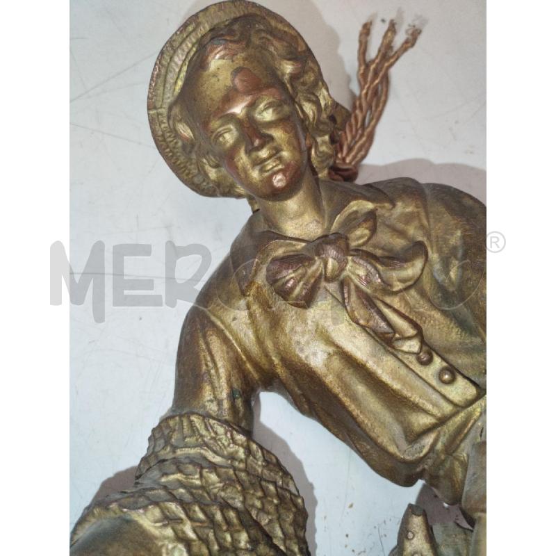 FREGIO METALLO PESCATORE DA SISTEMARE | Mercatino dell'Usato Roma zona marconi 4